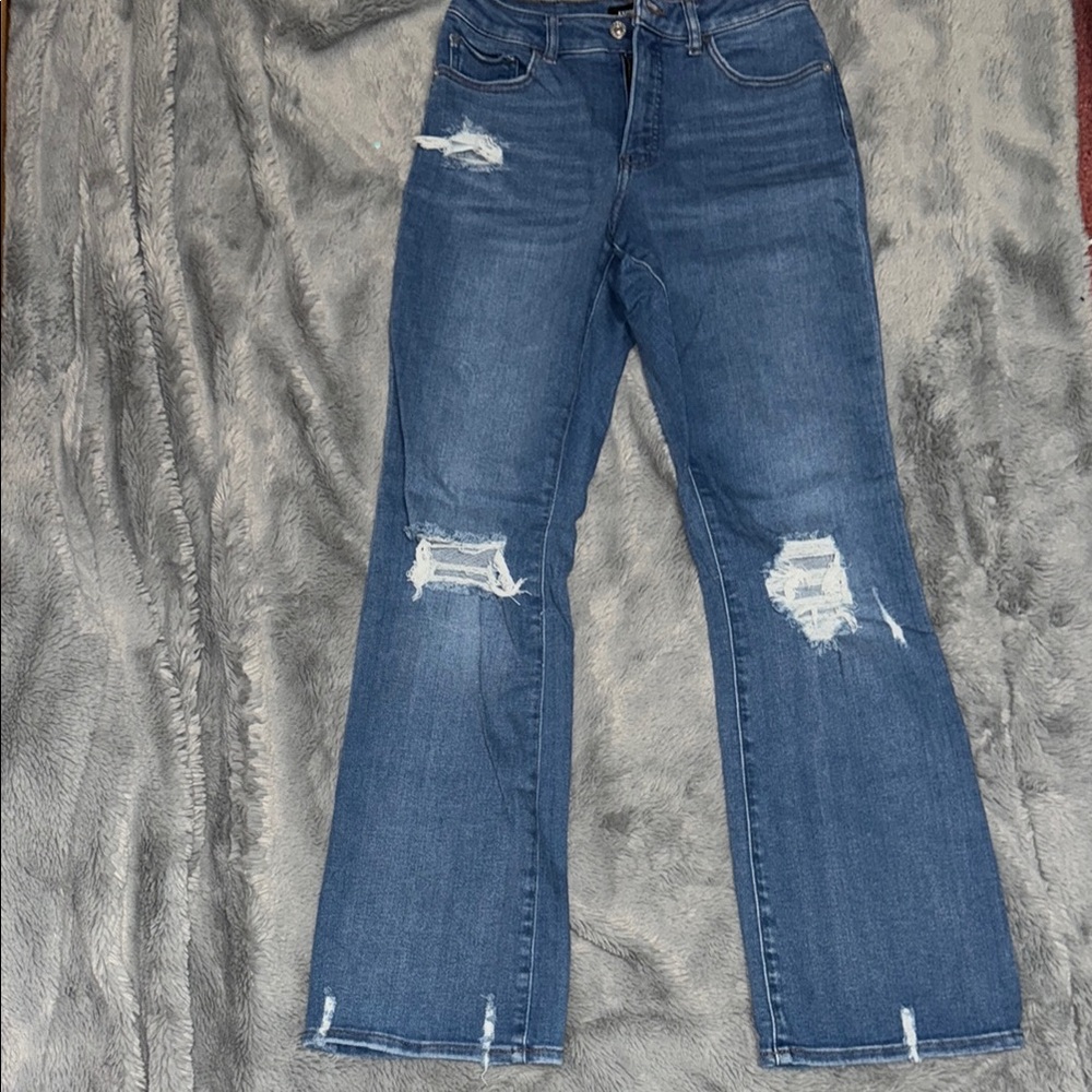 Express Curvy Boot High Rise Jeans